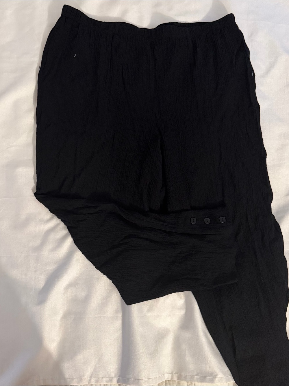 Alfred dunner stretchy waisted pants with button detail size women’s XL
